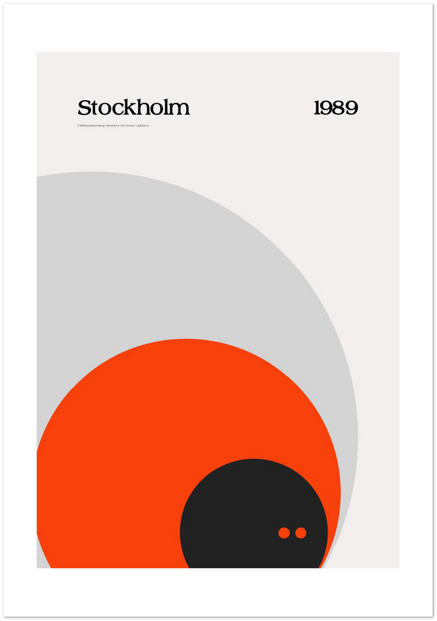 Stockholm 1989 poster