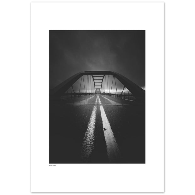 Luleå Poster - Bergnäsbron mörk